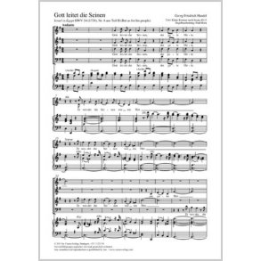 Gott leitet die Seinen : But as for his people aus: Israel in Egypt