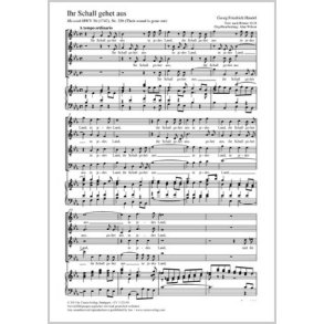 Ihr Schall gehet aus : aus: Messiah