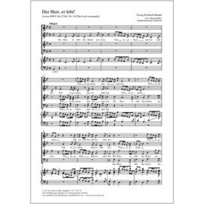 Der Herr, er lebt! : The Lord commands aus: Joshua