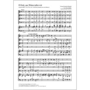 O Gott, aus Nöten rufen wir : O God, behold our sore distress