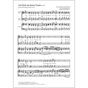 Ach bleib mit deiner Gnade bei uns, Herr Jesu : aus: Paulus