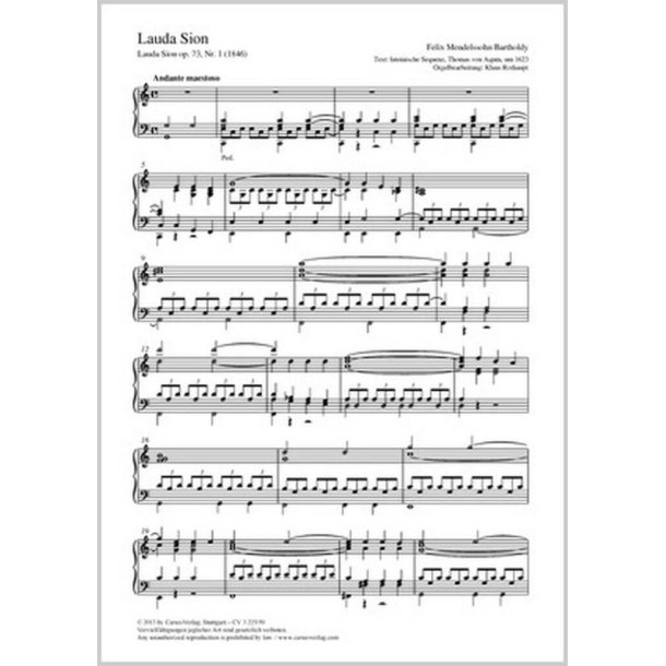 Lauda Sion : aus: Lauda Sion