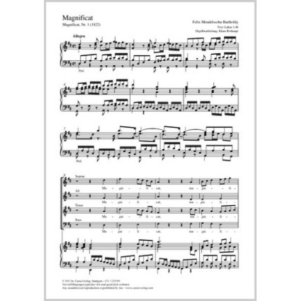 Magnificat anima mea : aus: Magnificat