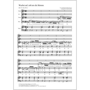 Wachet auf, ruft uns die Stimme II : Es-Dur