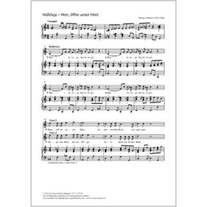 Halleluja - Herr, öffne unser Herz