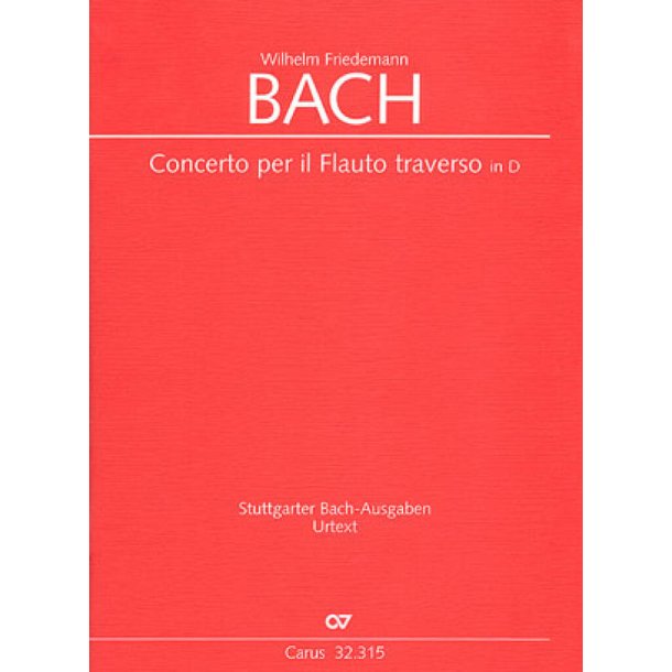 Fl&ouml;tenkonzert in D : Concerto per il Flauto traverso in D