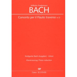 Flötenkonzert in D : Concerto per il Flauto traverso in D