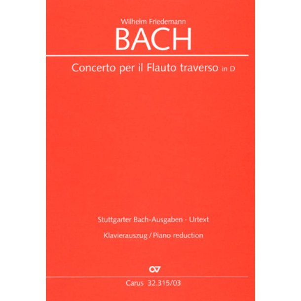 Fl&ouml;tenkonzert in D : Concerto per il Flauto traverso in D