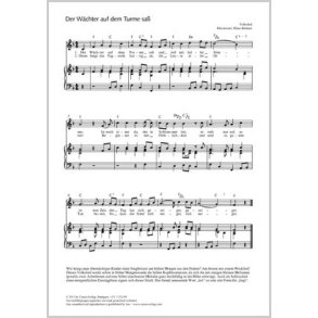 Der Wächter auf dem Turme saß : F-Dur