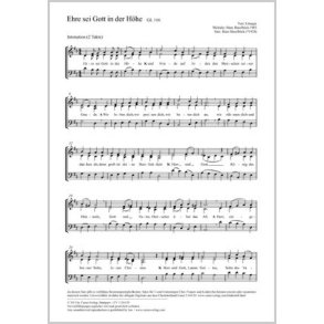 Ehre sei Gott in der Höhe : D-Dur