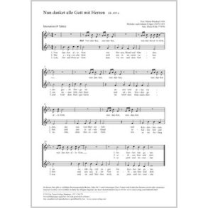 Nun danket alle Gott mit Herzen : Es-Dur