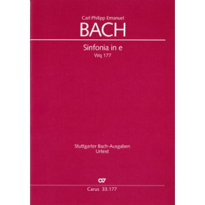 Sinfonia in e : e-Moll