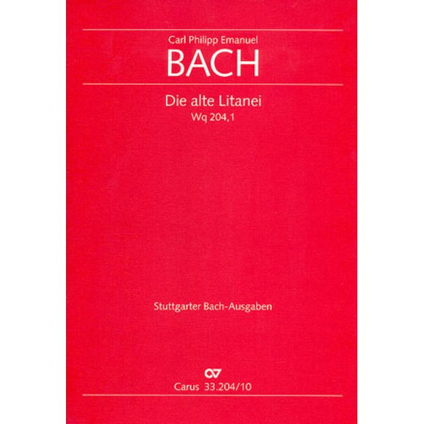 Die alte Litanei 1 : aus: Holsteinsches Gesangbuch