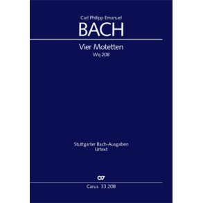 C.P.E. Bach: Vier Motetten