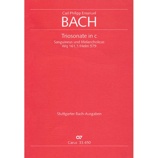 Sonate in c : Sanguineus und Melancholicus