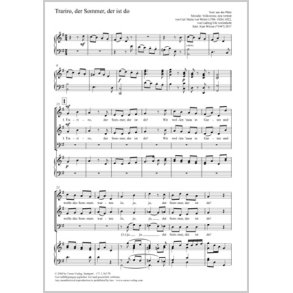 Trariro, Der Sommer, Der Ist Do : G Major