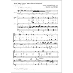 Scendi, Celeste Venere : KV 111 - E Flat Major