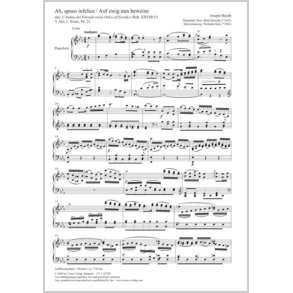 Ah Sposo Infelice : Hob. XXVIII:13 - E Flat Major