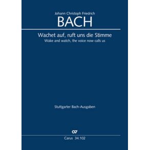 Mottetto Per Coro A Cappella 'Wachet Auf...' : Carus 34.102/01