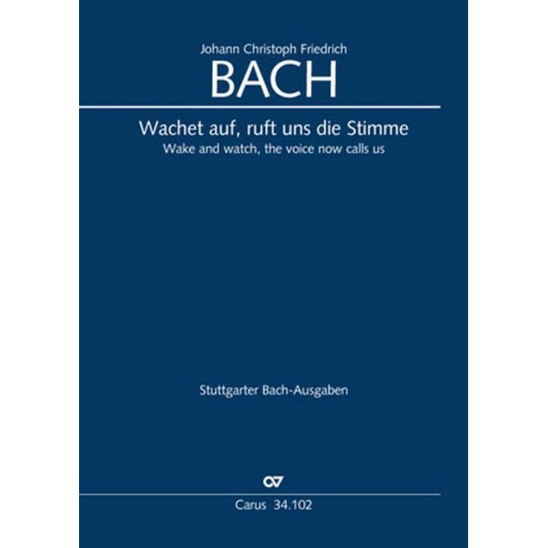 Mottetto Per Coro A Cappella 'Wachet Auf...' : Carus 34.102/01