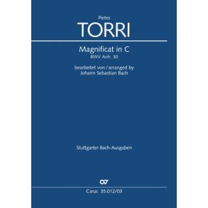 Magnificat in C : bearbeitet von Johann Sebastian Bach