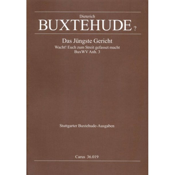Das j&uuml;ngste Gericht : Wacht! Euch zum Streit gefasset macht