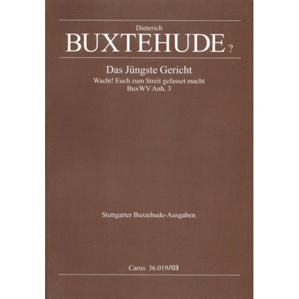 Das j&uuml;ngste Gericht : Wacht! Euch zum Streit gefasset macht