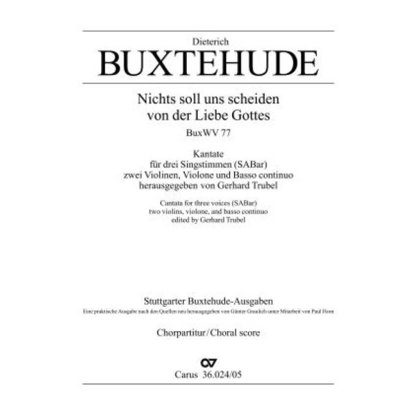 Nichts soll uns scheiden von der Liebe Gottes