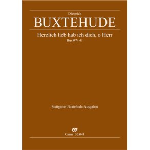 Herzlich lieb hab ich dich, o Herr : Kantate