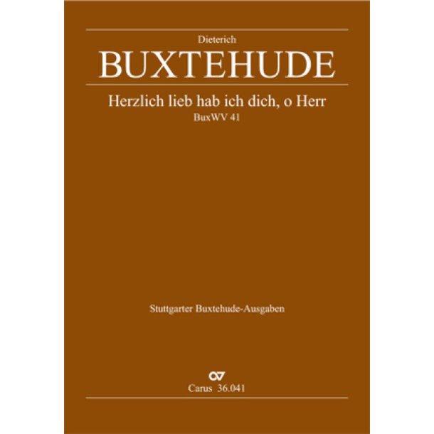 Herzlich lieb hab ich dich, o Herr : Kantate