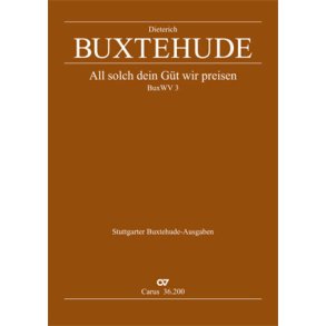 All solch dein Güt' wir preisen : Kantate
