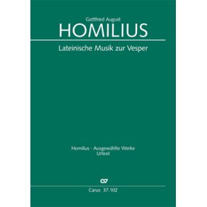 Lateinische Musik zur Vesper. Werkausgabe
