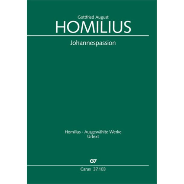 Der Fromme stirbt : Johannespassion