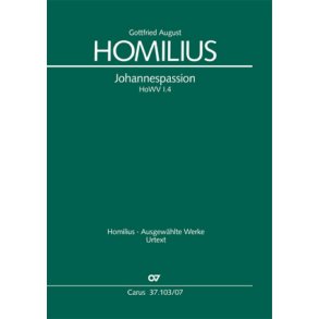 Der Fromme stirbt : Johannespassion