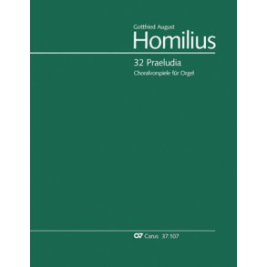 32 Praeludia zu geistlichen Liedern : für zwei Claviere und Pedal