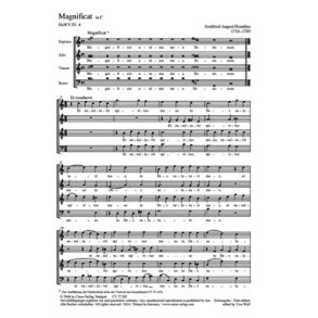 Magnificat in C : C-Dur