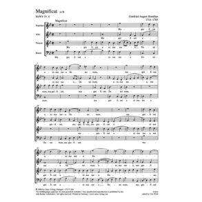 Magnificat in B : B-Dur