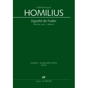 Ergreifet die Psalter, ihr christlichen Chöre : Kantate zum 1. Advent
