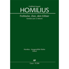 Frohlocke, Zion, dein Erlöser : Kantate zum 3. Advent