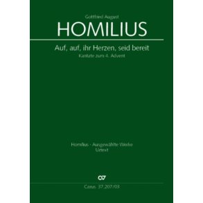 Auf, auf, ihr Herzen, seid bereit : Kantate zum 4. Advent