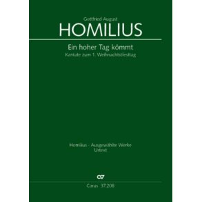 Ein hoher Tag kömmt : Kantate zum 1. Weihnachtsfesttag