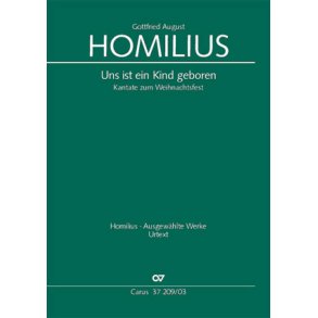 Uns ist ein Kind geboren : Kantate zum Weihnachtsfest