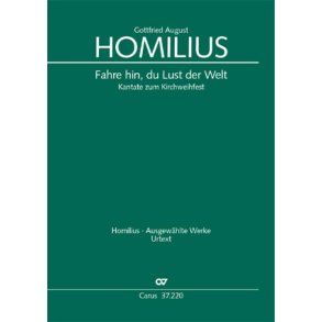 Fahre hin, du Lust der Welt : Kantate zum Kirchweihfest