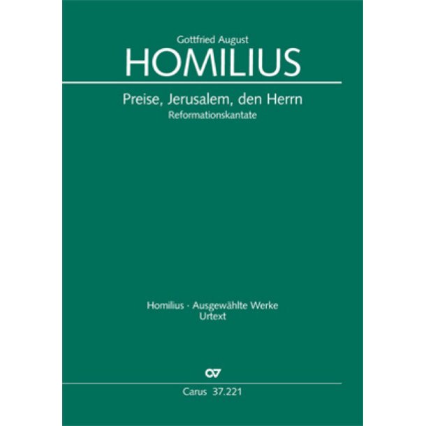 Preise, Jerusalm, den Herrn : Reformationskantate