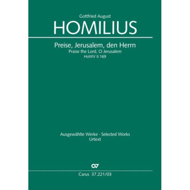 Preise, Jerusalm, den Herrn : Reformationskantate
