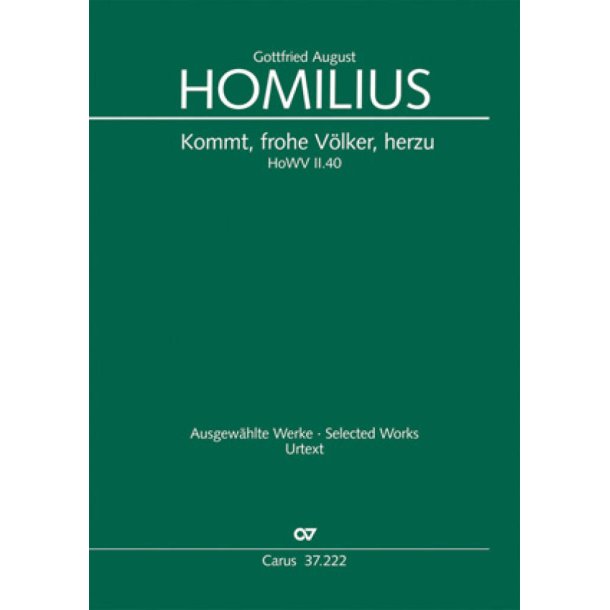 Kommt, frohe V&ouml;lker, herzu