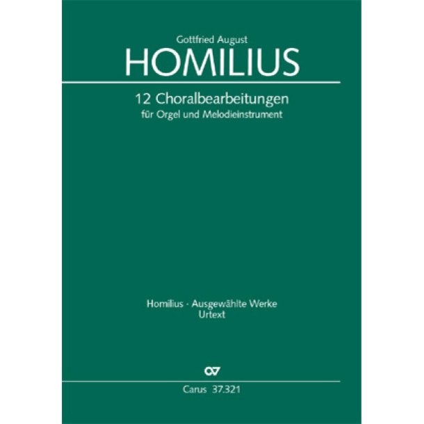 12 Choralbearbeitungen f&uuml;r Orgel und Melodieinstr