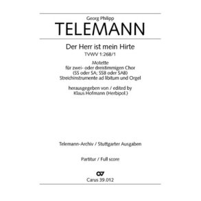 Der Herr ist mein Hirte : Eingangschor aus der Kantate zum 3. Pfingsttag