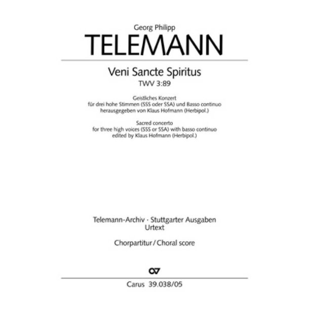 Veni Sancte Spiritus : Geistliches Konzert