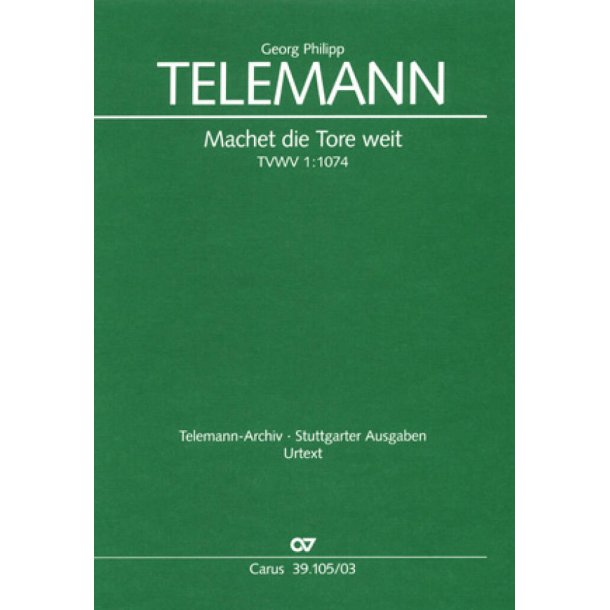 Machet die Tore weit : Kantate zum 1. Advent